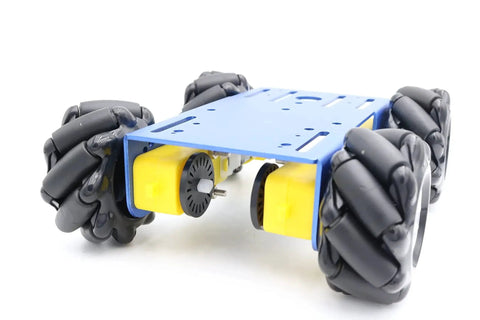 Professional 60mm Mecanum Wheel Robot Chassis MC100 for Arduino Raspberry Pi Microbit with omnidirectional wheels and DC TT motors