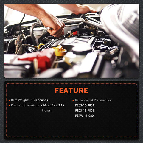 Mechanic installing Mazda Timing Belt Tensioner and Bearing Pulley Kit for Mazda 3 6 CX 3 CX 5 2011 2017 2.0L 2.5L PE03 15 980B