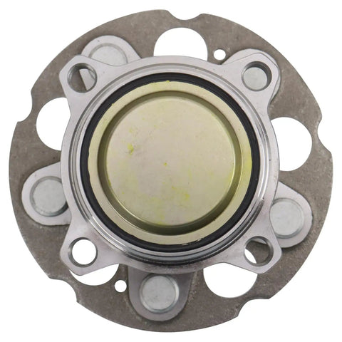 Top view of Rear Driver Or Passenger Side Wheel Bearing And Hub Assembly For Honda CR V 2012 2016 And Acura RDX 2013 2018 FWD Replacement Part