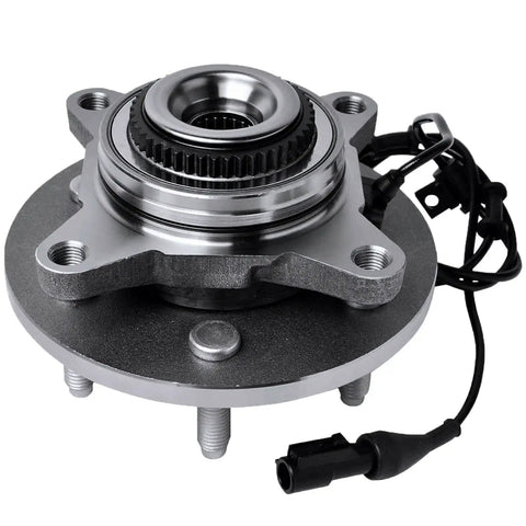 Front Wheel Bearing And Hub Assembly Six Lug 4WD With ABS Replacement Fits Ford F 150 2004 2005 Lincoln Navigator Mark LT
