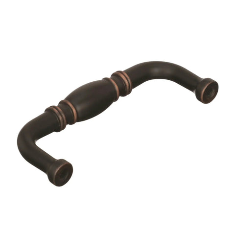 Oil Rubbed Bronze Granby Cabinet Pull 3 Inch Center To Center Drawer Handle Overall Length Three And Three Eighths Inches