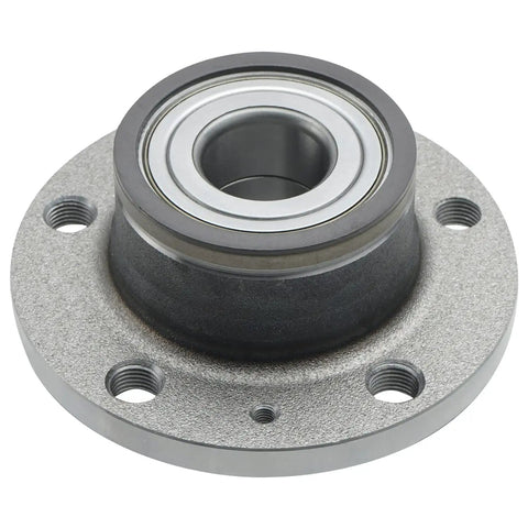 Rear Wheel Hub Bearing Assembly for 2005 to 2018 Volkswagen Jetta and 2006 to 2019 Passat, 5 bolt rear hub with ABS encoder