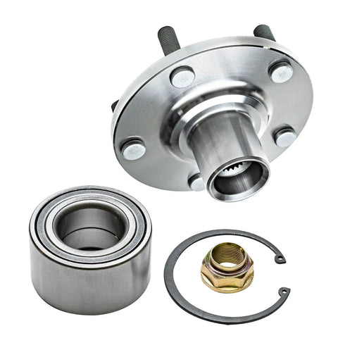 Front Wheel Bearing Hubs Pair For 1992-2003 Toyota Camry 2.2L 2.4L, 1999-2003 Toyota Solara 2.2L 2.4L, 1999-2003 Lexus RX300 AWD 5-Lug Durable Front Hub Assembly Replacement, hub and bearing components