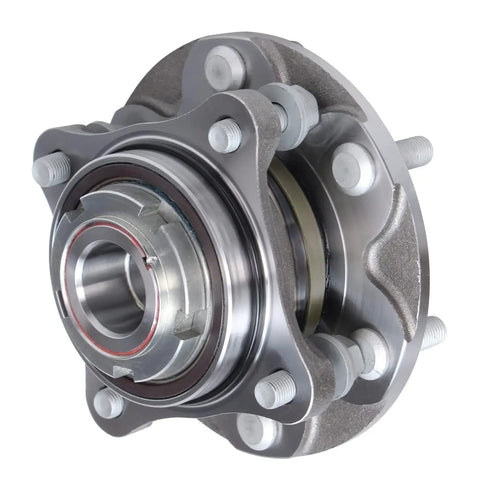 RWD Front Wheel Bearing Hub Assembly Set For Toyota 4Runner Tacoma And FJ Cruiser Includes Two Hub Bearings Replacement Pair Fits 2003 2024 4Runner 2005 2015 Tacoma 2007 2014 FJ Cruiser Ready To Roll close-up view