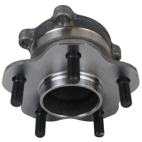 Rear Wheel Hub Bearing Assembly 512388 Fits 2007 2018 Nissan Altima 2009 2019 Maxima 5-lug with ABS sensor, side view