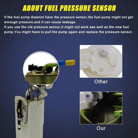 Fuel Pump Module Assembly Direct Fit OE Replacement For 2002 2003 Cadillac Escalade ESV And EXT, Chevy Avalanche explanation