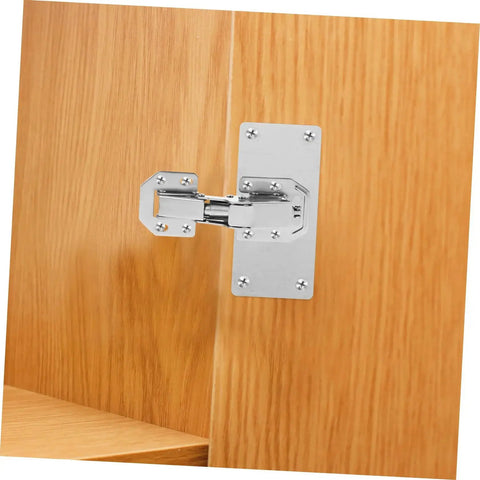Concealed Inner Hinge Pair For Wardrobe Cabinets 2 Pack Durable Hydraulic Hinges With High Load Capacity Easy To Install