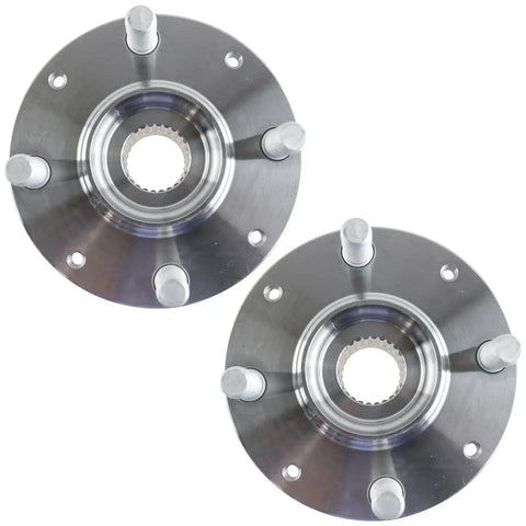 Front Wheel Bearing And Hub Kit 2 Piece Drop In Replacement For Honda Civic 1992 To 2000 And Civic Del Sol 1993 To 1997