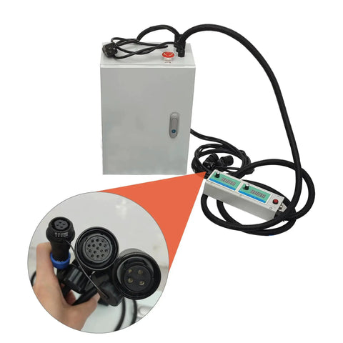 All In One Line Boring And Welding Machine 110V Bore Welder For Excavators Cranes And Loaders European Connector