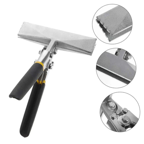 6 Inch Manual Sheet Metal Bender Duckbill Pliers for Bending and Shaping with ergonomic handle and chrome vanadium steel construction.