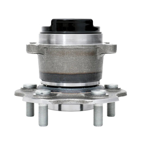 Front view of Rear Wheel Bearing Hub Assembly Set Of 2 For 2014 To 2019 Nissan Rogue FWD And 2017 To 2019 Rogue Sport FWD