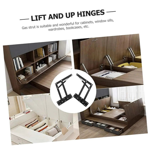 Drop Leaf Hinge Set One Pair For Cabinets And Folding Furniture Built To Last Ideal For Folding Beds Sofas And Lifting Doors