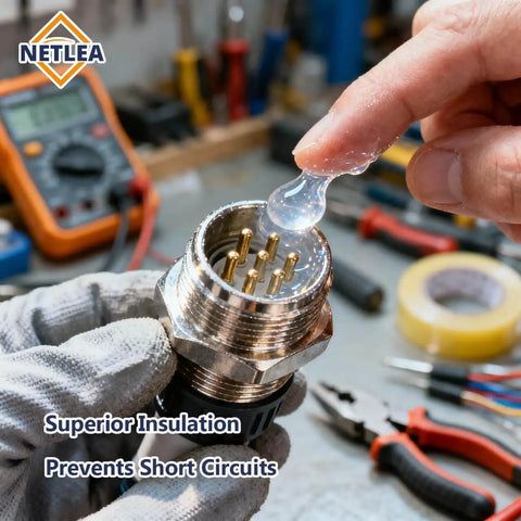 Applying Multi Purpose Silicone Grease For O Rings And Electrical Connectors Dielectric Lubricant For Automotive Spark Plugs