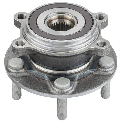 Front Wheel Bearing And Hub Assembly With ABS 5 Lug 2pc Set For Mazda 3 Sport And Mazda CX3 Low Runout Quiet Ride Fits AWD And FWD