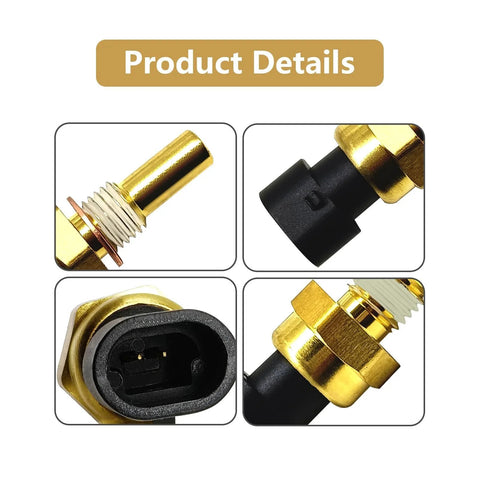 Plug And Play Engine Coolant Temperature Sensor For GM Trucks Silverado 1500 2500 3500 Sierra Tahoe Avalanche