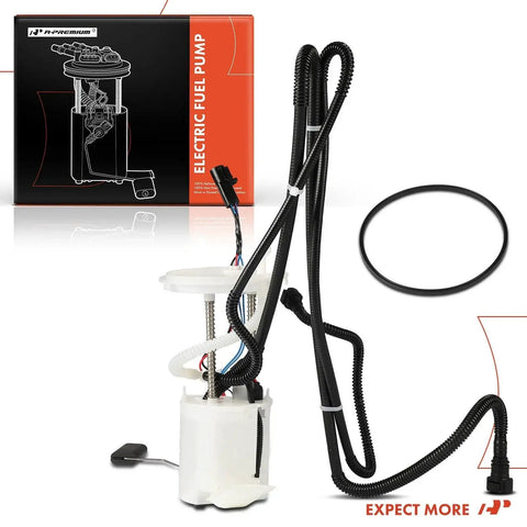 Front view of Electric Fuel Pump Module Assembly With Sending Unit For Ford Thunderbird 3.9L And Lincoln LS 2003-2005 3.0L, 3.9L Right Side Gas Replacement PN 3W4Z9H307AA