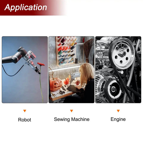 Applications of GE12C Spherical Plain Bearing 12mm By 22mm By 10mm Sealed Radial Ball Bearing in robot, sewing machine, engine