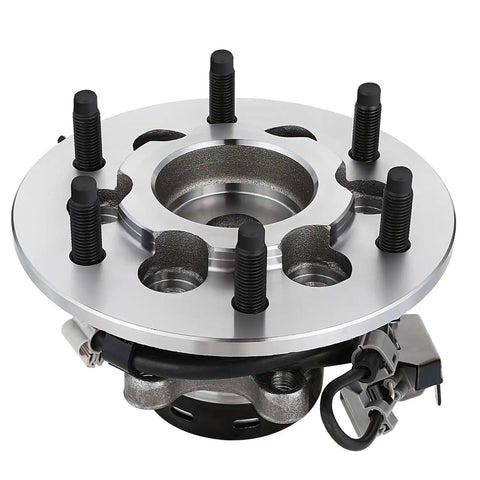 Front Right Wheel Bearing Hub Assembly With Abs Sensor Fits Chevy Colorado 2004 2012 And GMC Canyon 2004 2012 And I Series 2006 2007 2008 Rwd Replacement OEM WHA 0248, featuring metal construction and visible ABS sensor.
