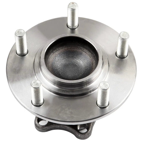 Front Wheel Hub And Bearing Assembly With ABS For Mitsubishi Lancer 2008 To 2015 5 Lug Replacement Top View