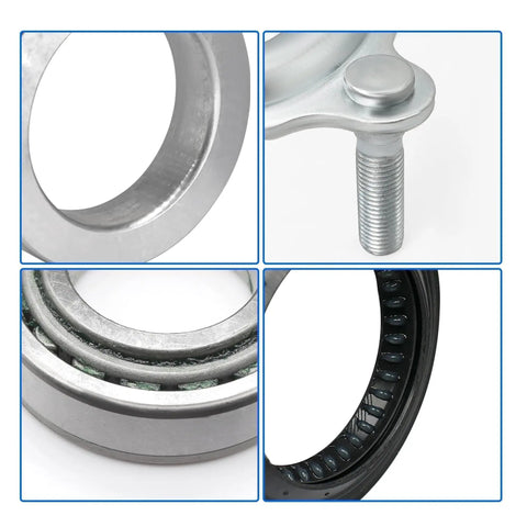 Close-up view of Rear Wheel Axle Bearing And Seal Kit For Wrangler JK JKU 2007 To 2018 Heavy Duty Dana 35 44 Axles Includes Seal Retainer