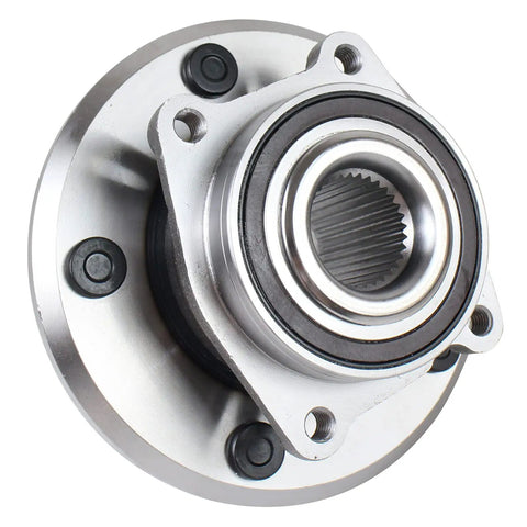 Front Wheel Bearing Hub Assembly For 2009 To 2017 Dodge Journey And 2014 To 2015 Ram ProMaster 1500 2500 3500 Five Lug With ABS Premium Replacement