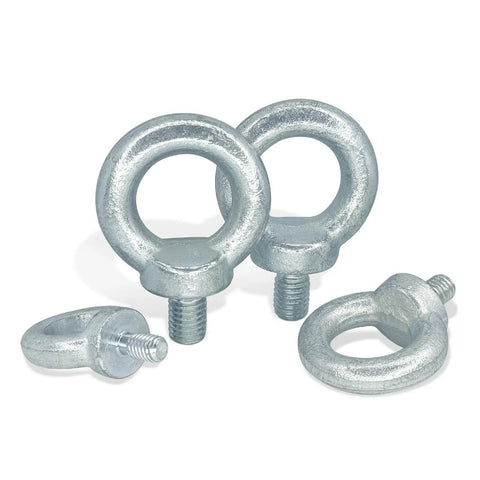 Heavy Duty 5/8-11 Carbon Steel Galvanized Shoulder Eye Bolt With Threaded Eyebolt Lifting Ring For Load Bearing And Hoist Rigging