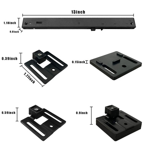 Stainless Steel Barn Door Soft Close Mechanism Kit With Adjustable Tension Spring Damper And Included Actuator Spacers, Hole Free No Drilling For Flat Track Doors Weighing 77 To 132 Pounds, Easy Install, 2 Pack