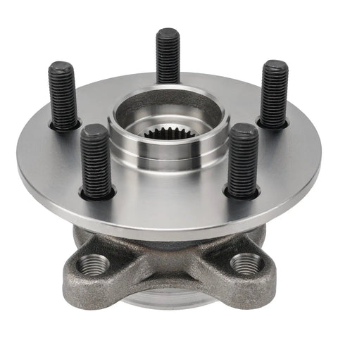 Exact Replacement Front Wheel Bearing Hub Assembly 513402 Fits Toyota Corolla 2019-2024, Prius 2016-2022, front view, 5 lug