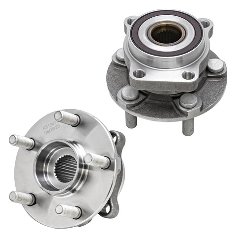 Four Wheel Bearing Hub Assemblies With Five Lug For Subaru Forester 2014 2018 Impreza 2012 2019 Crosstrek 2016 2021 XV Crosstrek 2014 2015 Front And Rear Replacement Kit