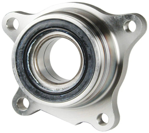 Close-up of Wheel Bearing And Hub Assembly Fits Toyota 4Runner Lexus GX470 GX460 And FJ Cruiser Replacement Hub Kit, metal construction