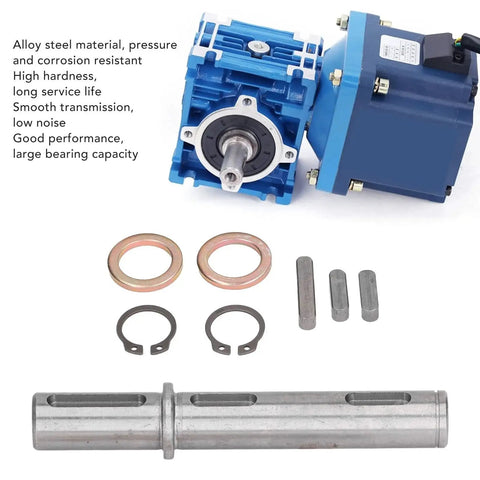 Beefy Alloy Steel Short Output Shaft Gear Speed Reducer Kit With Seven Accessories for NMRV040 RV040 and Nema34 Stepper Motors