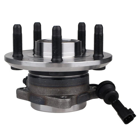 Rear Wheel Hub Bearing Assembly Pair For 2010-2017 Chevy Equinox And 2010-2017 GMC Terrain With ABS 512440 visible, close-up view.