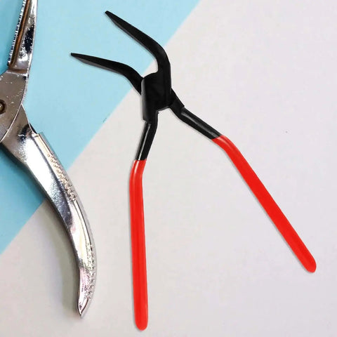 Pro Grade Manual Sheet Metal Bender Pliers With Carbon Steel Construction And Metric Markings 45 Degree Bend 140mm Hand Tool