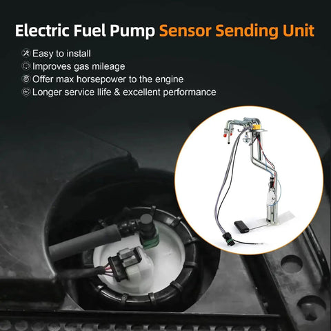Chevrolet And GMC Electric Fuel Pump Assembly For C1500 C2500 C3500 K1500 K2500 K3500 1988 To 1995 Replace E3621S