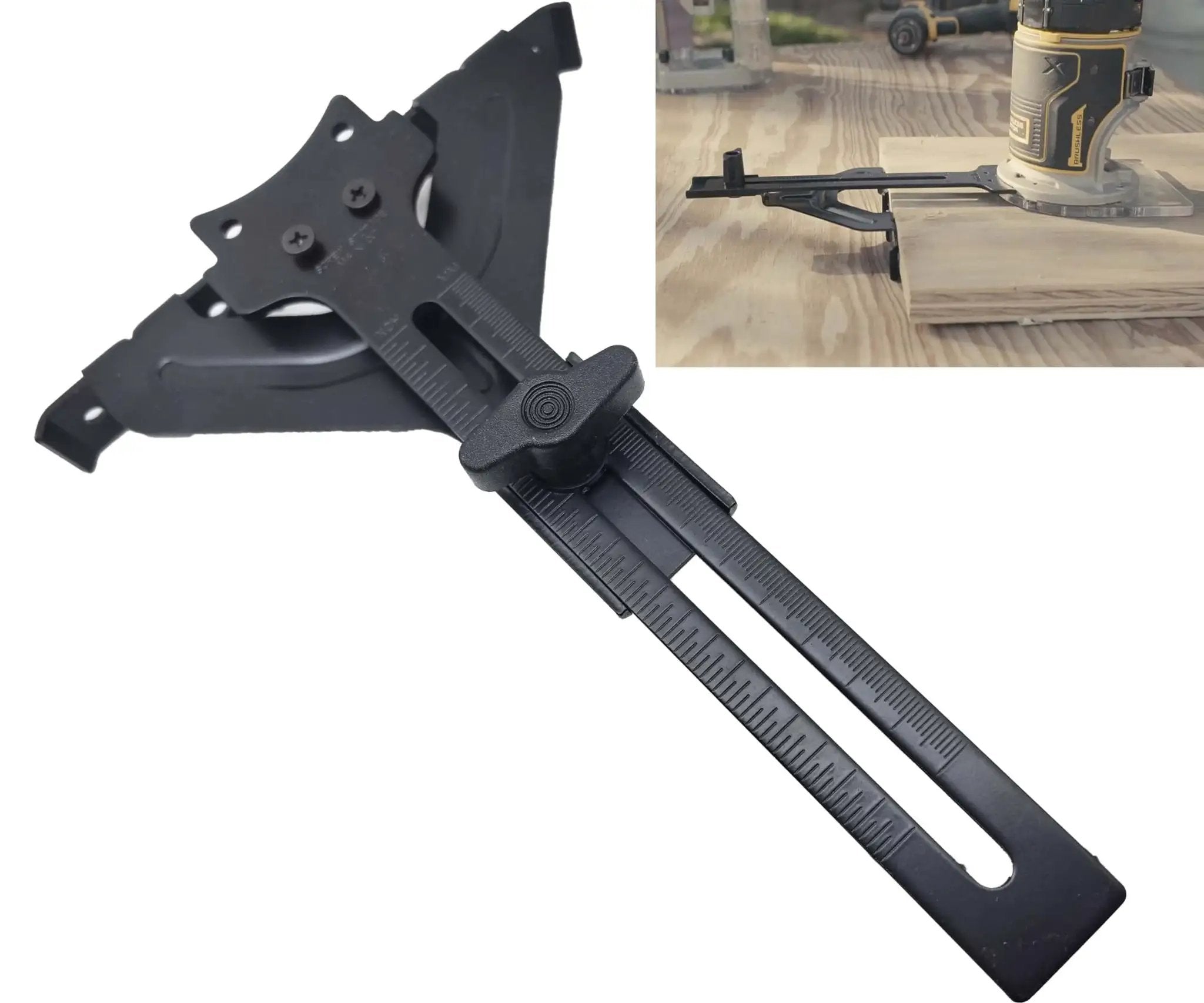 Precision Edge Guide for Routers - Adjust for Accuracy...