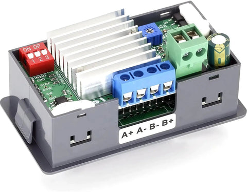 2in1 DC Stepper Motor Driver Controller Integrated Board 5 To 30V 4A With Forward Reverse Pulse Speed And Angle Control PLC