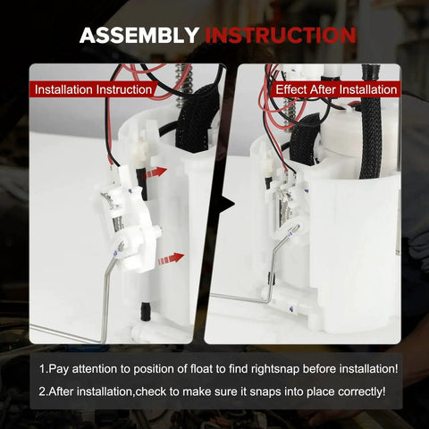 Electric Fuel Pump Module Assembly For Ford Fusion And Lincoln MKZ 2013 To 2020 1.5L 1.6L 2.0L Four Cylinder assembly instructions