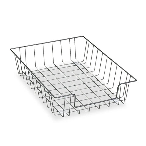 3 Inch Desk Tray Organizer Wire Letter Size For Desk Mail Files Memos Pro Grade Durable Steel Black