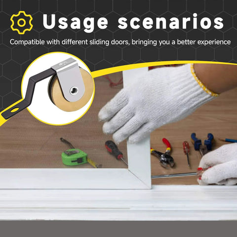 Installing Heavy Duty Stainless Steel Sliding Screen Door Tension Spring Kit With One And Three Quarter Inch V Style Offset Bend