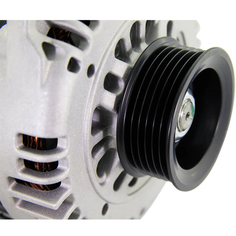 Close-up view of Drop-In Beefy High-Performance Alternator For 03-07 Murano 3.5, 02-03 Maxima 3.5, 95-00 Maxima 3.0, 02-04 I35 3.5, 98-00 I30 3.0 - OE-Equivalent Replacement With AHI0104 LR1110-710C 40044021 23100-0L701