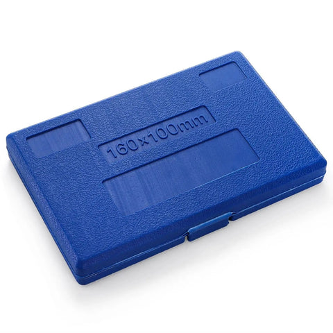 Machinist Square Set For Woodworking And Metalworking Suwimut 2 Inch 3 Inch 4 Inch And 6 Inch Hardened Steel Squares With Durable Storage Case in blue