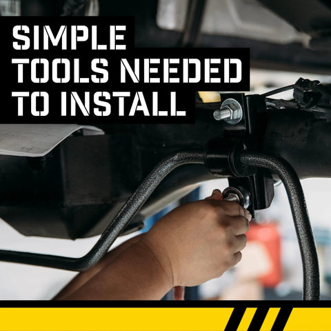 Installing Adjustable End Link Clevis Kit For Suspension Upgrades Heavy Duty Maintenance Free Built Tough With Beefy Components