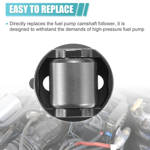 Top view of Fuel Pump Cam Follower For Audi A3 A4 A5 A6 A7 TT Q3 Q5 S3 S4 S5 And VW Beetle Golf GTI Jetta Passat 12590679