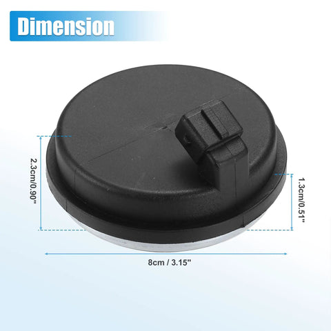Dimensions of Two Pack Rear Wheel ABS Speed Sensor Cap 58980C1100 For Hyundai Veloster N Tucson Sonata Without AWD And Kia Sportage 2WD