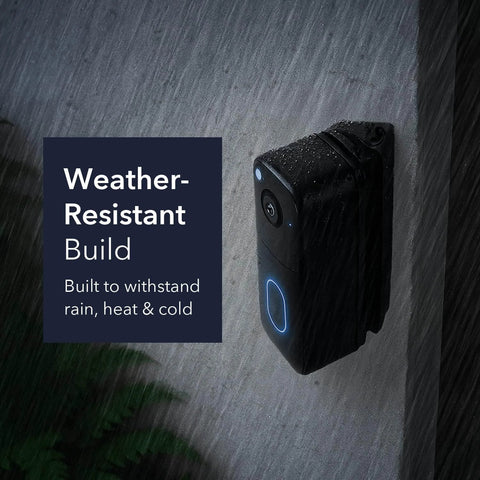 Horizontal Adjustable Angle Mount And Wall Plate For Blink Video Doorbell 1st Gen And 2nd Gen 35 To 55 Degrees in rain
