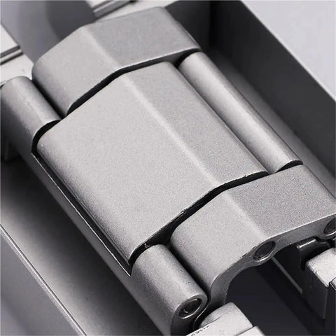 Close-up of Ultra Slick 180 Degree Folding Zinc Alloy Door Hinge For Cabinets And Cupboards Adjustable Cross Invisible Hinge
