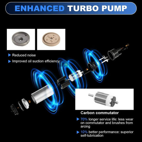 Exploded view of Toyota Camry Solara Fuel Pump Assembly Electric 2008 2009 2010 2011 2.4L And 2.5L Four Cylinder Engines