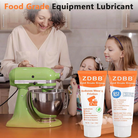 Food Grade Grease Lubricant For Kitchenaid Mixers And Commercial Coffee Machines NSF H1 Certified Food Service Lube Two Pack