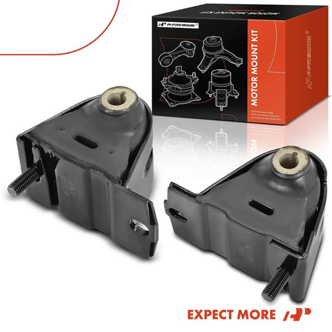 Front Left And Right Engine Motor Mount Kit For Jeep Wrangler TJ 1997 To 2006 Fits 2.4L 2.5L And 4.0L V6 Replaces 52019276AB 52019276AC