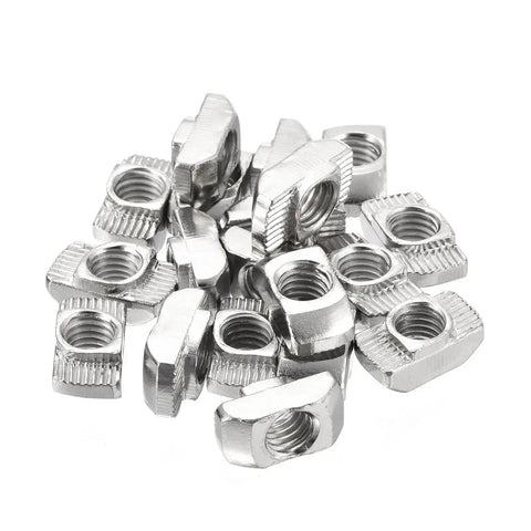 Heavy Duty T Nut Kit For Aluminum Profiles 2020 3030 4040 96 Piece Hammer Head Sliding T Nuts Set M3 M4 M5 M6 M8 in carbon steel